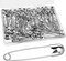 100PCS Large Safety Pins – 3in Heavy Duty for Clothes, Sewing & DIY Crafts